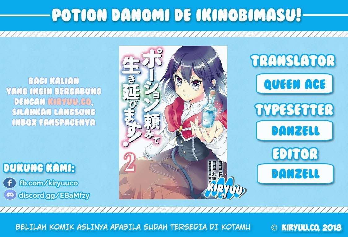 Baca Komik Potion-danomi de Ikinobimasu! Chapter 5.2 Gambar 1