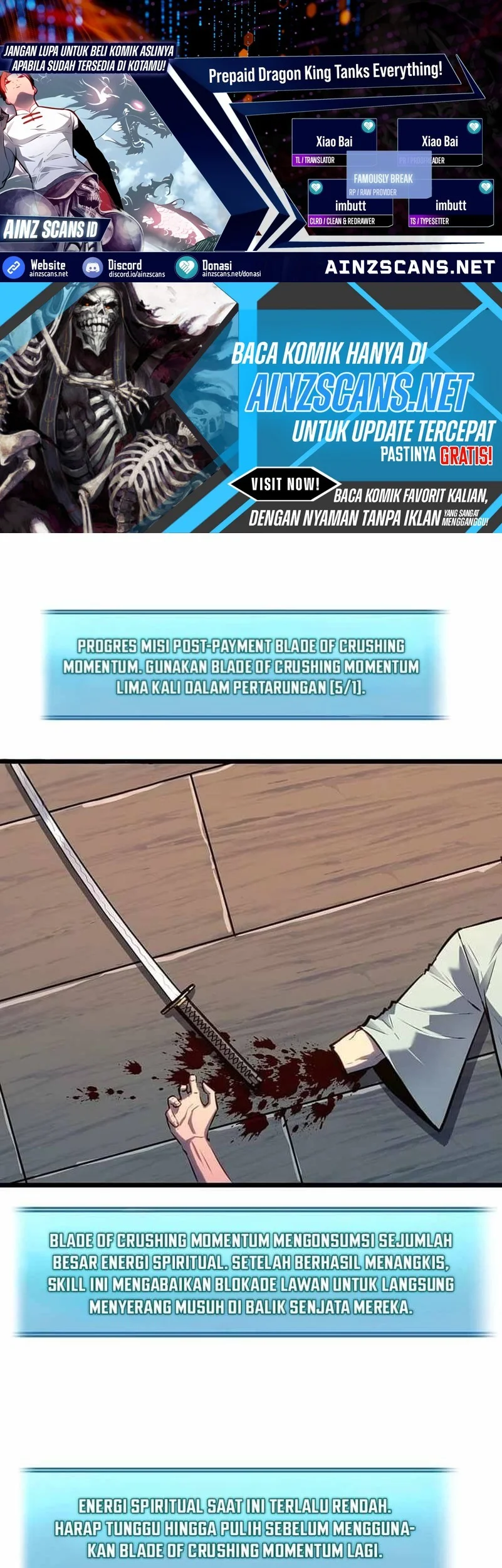 Komik Prepaid Dragon King Tanks Everything! Chapter 22 gambar 1