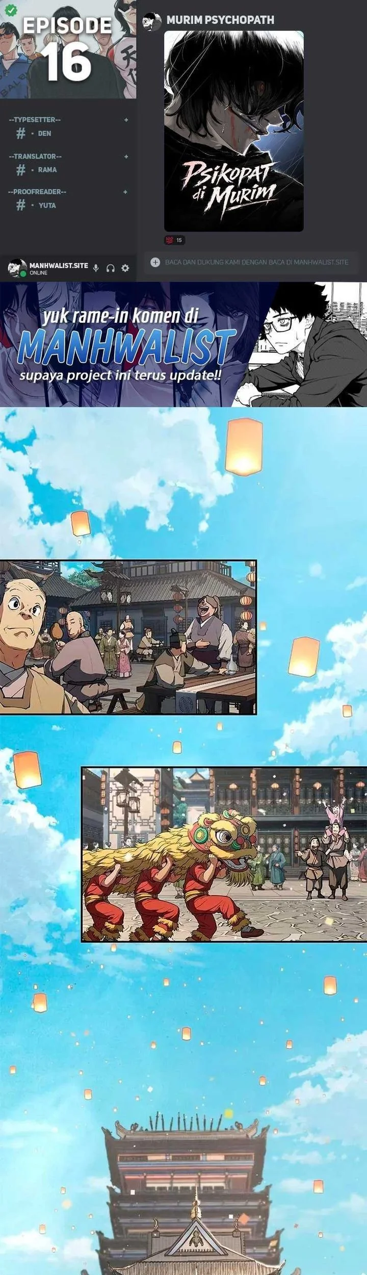Komik Psychopath in Murim Chapter 16 gambar 1