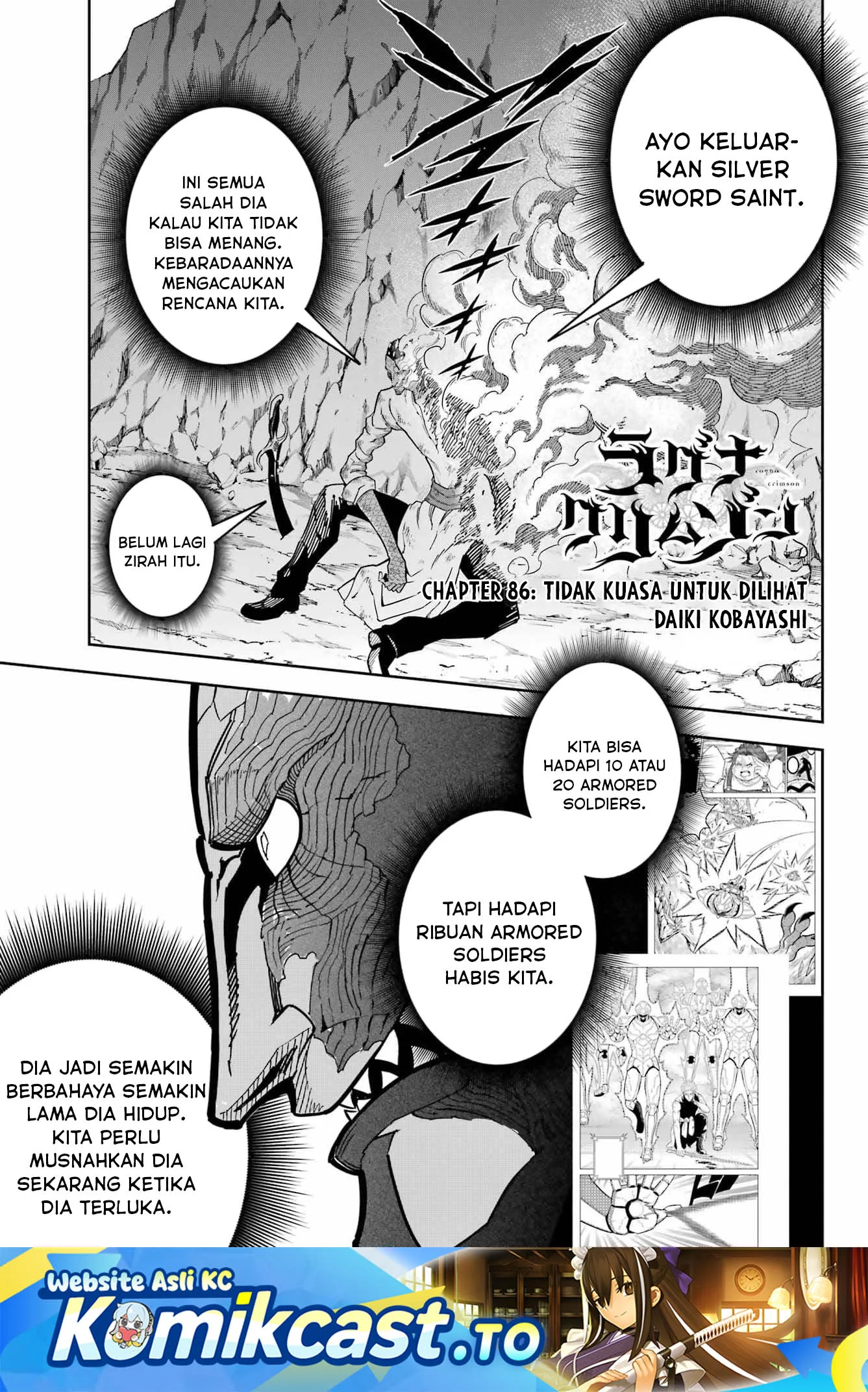 Komik Ragna Crimson Chapter 86 gambar nomor 1