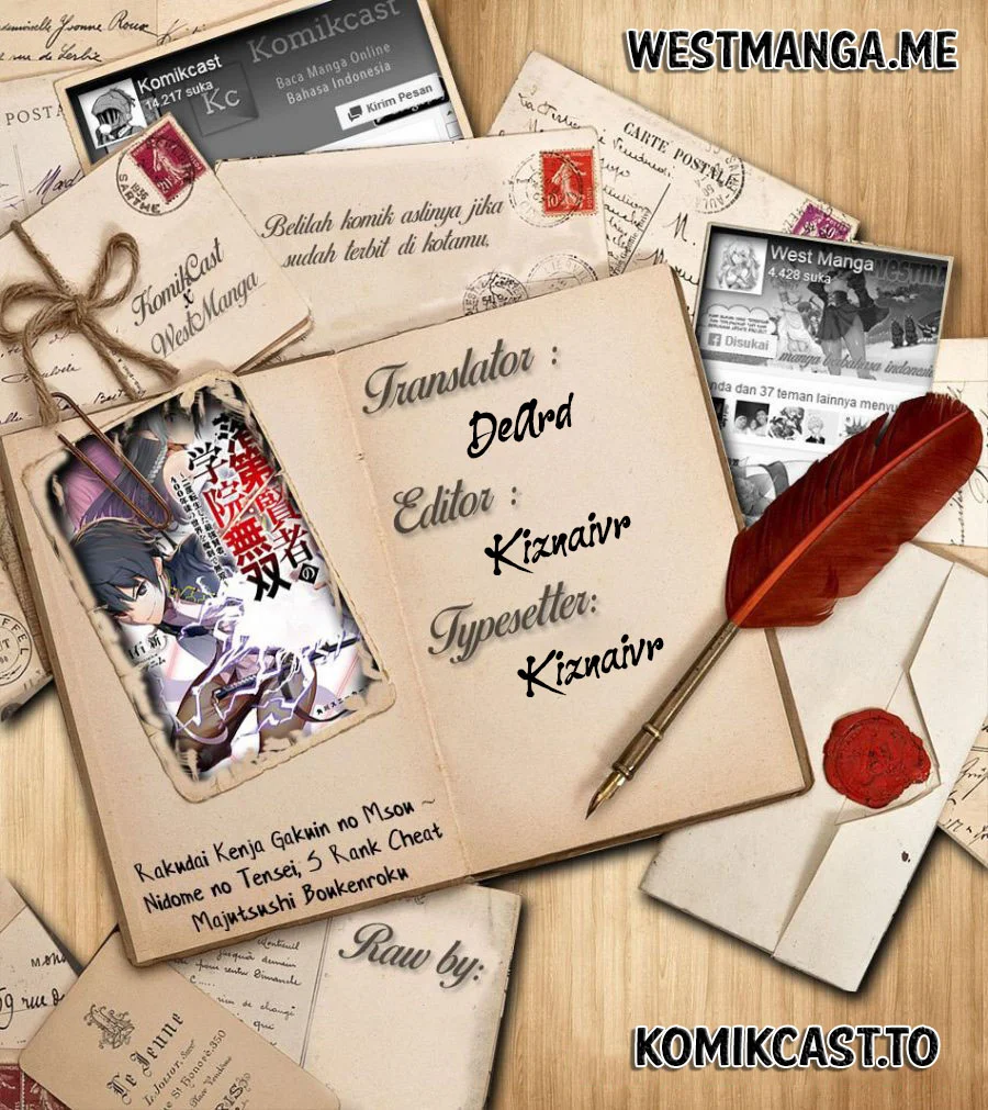 Komik Rakudai Kenja Gakuin no Msou ~ Nidome no Tensei, S Rank Cheat Majutsushi Boukenroku Chapter 21 gambar 1