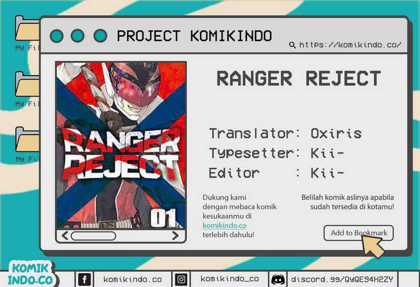 Baca Komik Ranger Reject (Sentai Daishikkaku) Chapter 2 Gambar 1