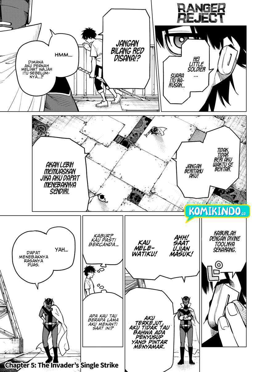 Baca Manga Ranger Reject (Sentai Daishikkaku) Chapter 5 Gambar 2