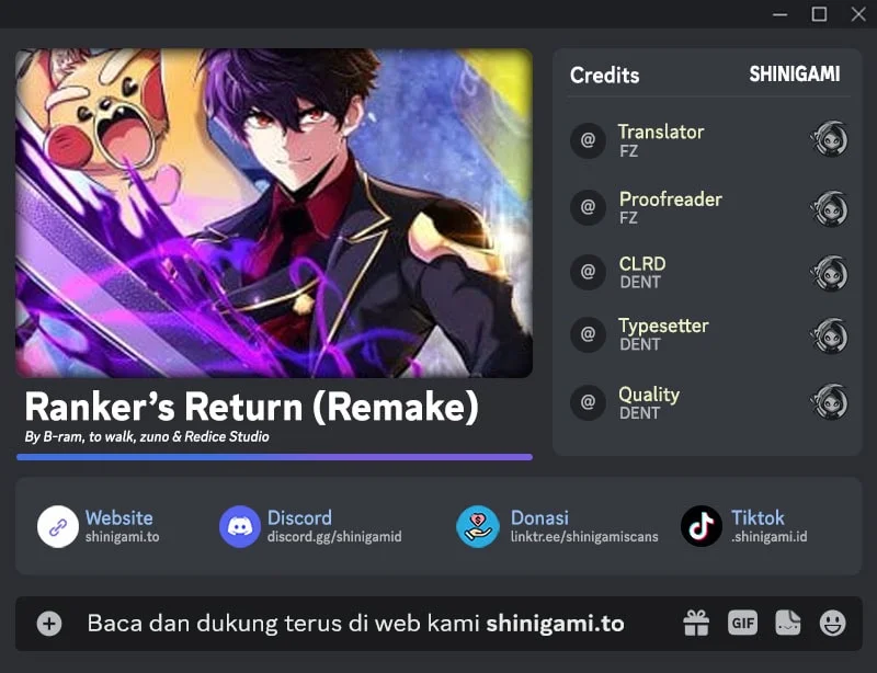 Komik Ranker’s Return (Remake) Chapter 223 gambar nomor 1