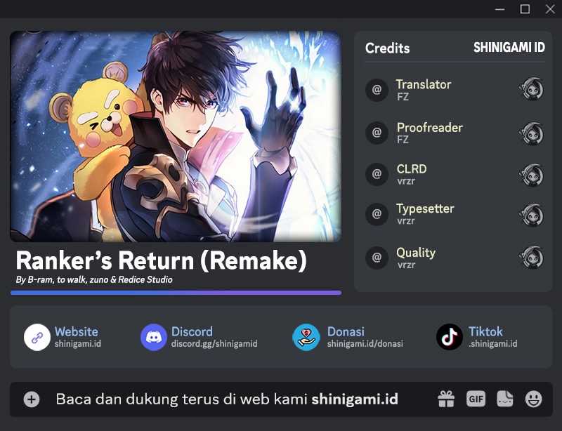Baca Komik Ranker’s Return Chapter 105 Gambar 1