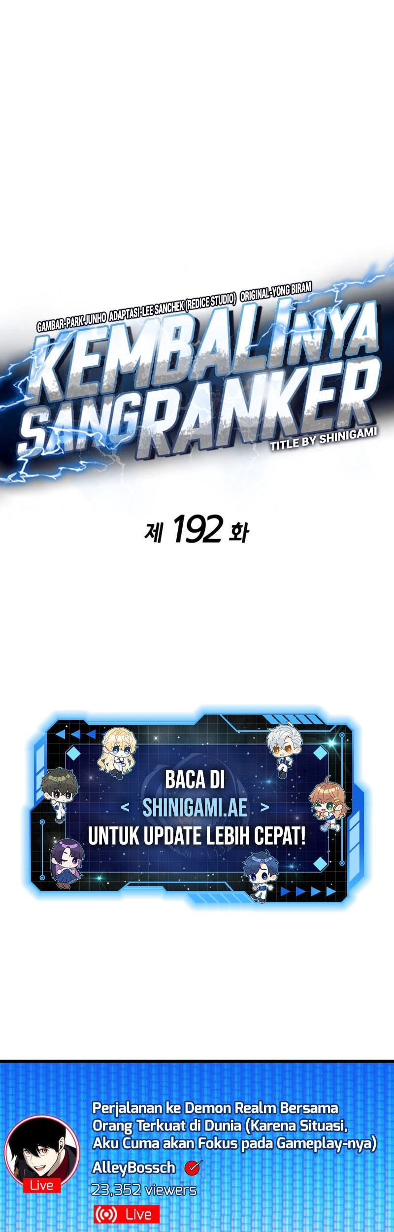 Baca Manhwa Ranker’s Return Chapter 192 Gambar 2