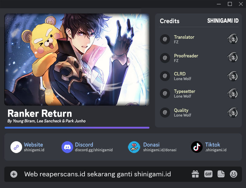 Baca Komik Ranker’s Return Chapter 95 Gambar 1