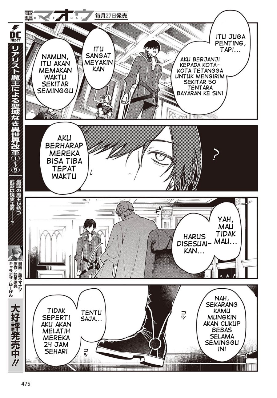Realist Maou Niyoru Seiiki Naki Isekai Kaikaku Chapter 55 Gambar 24