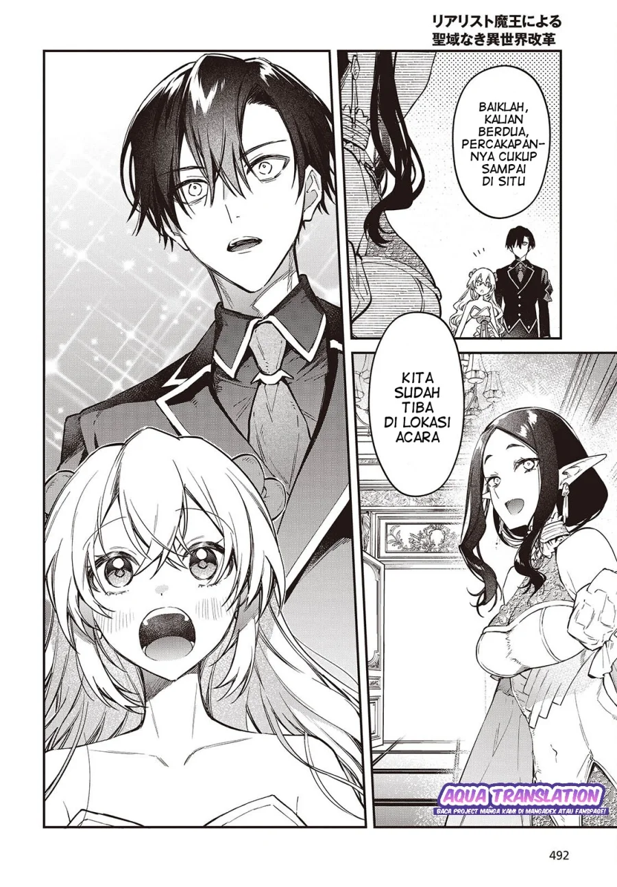Realist Maou Niyoru Seiiki Naki Isekai Kaikaku Chapter 57 Gambar 12