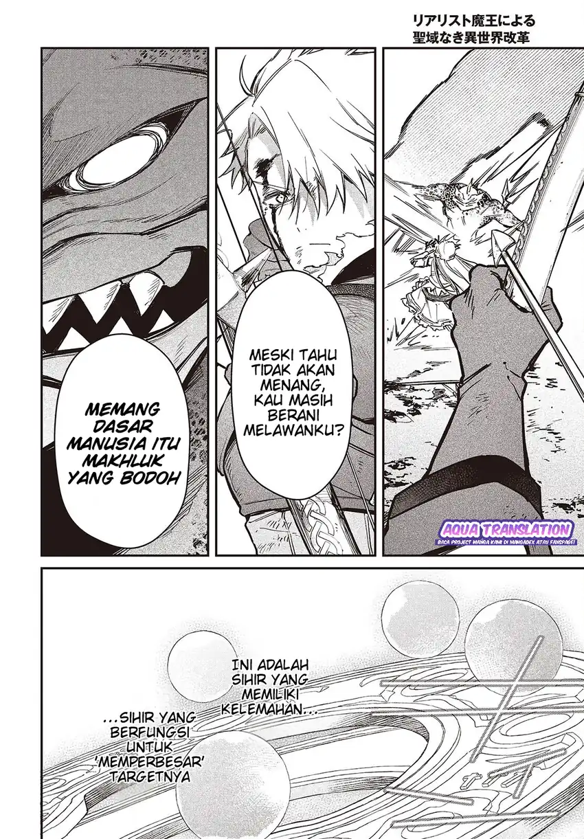 Realist Maou Niyoru Seiiki Naki Isekai Kaikaku Chapter 62 Gambar 25
