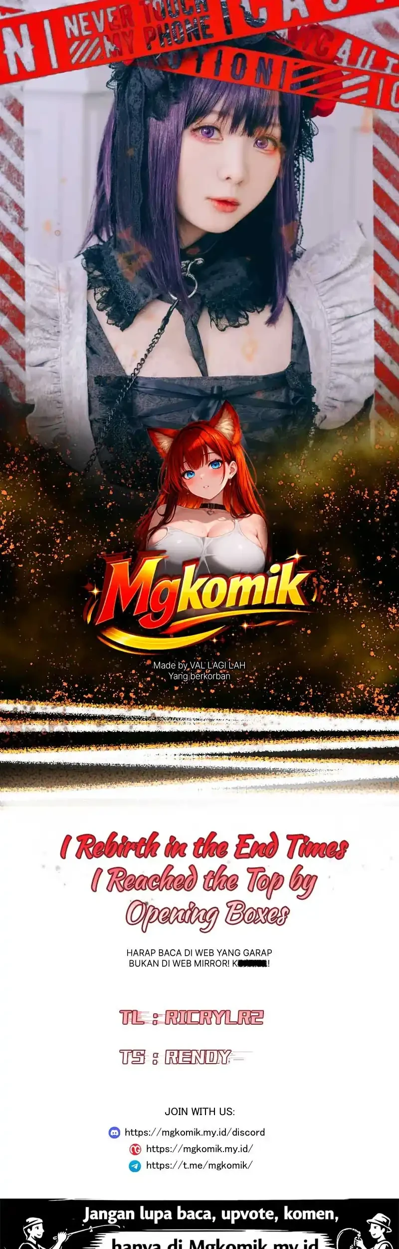 Komik Rebirth in the Apocalypse: I Reach the Top by Opening Boxes Chapter 101 gambar 1