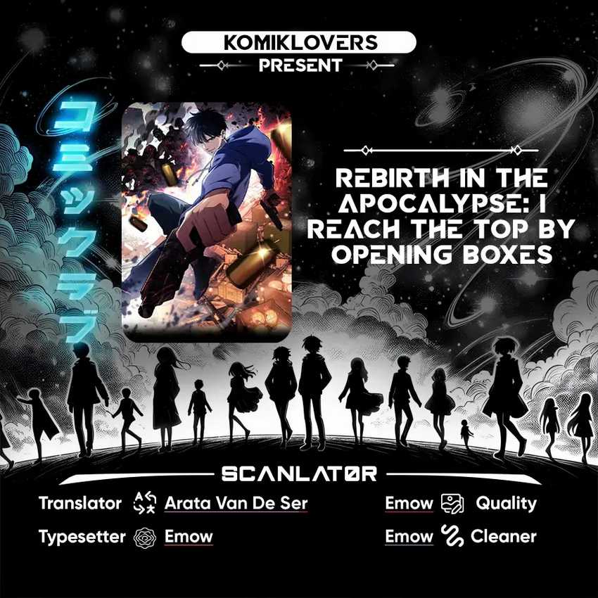 Komik Rebirth in the Apocalypse: I Reach the Top by Opening Boxes Chapter 5 gambar nomor 1