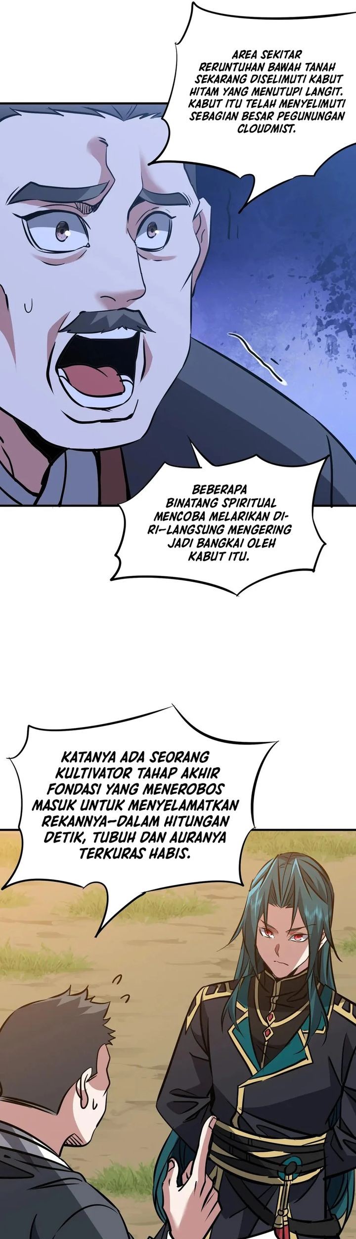 Rebirth of a Dark Mage: Unveiling a Zombie Planet from the Start Chapter 43 Gambar 39