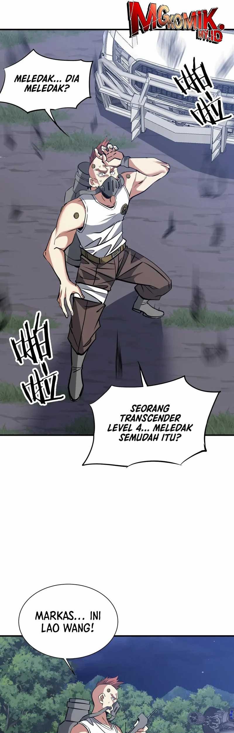 Baca Manhua Rebirth of a Dark Mage: Unveiling a Zombie Planet from the Start Chapter 45 Gambar 2