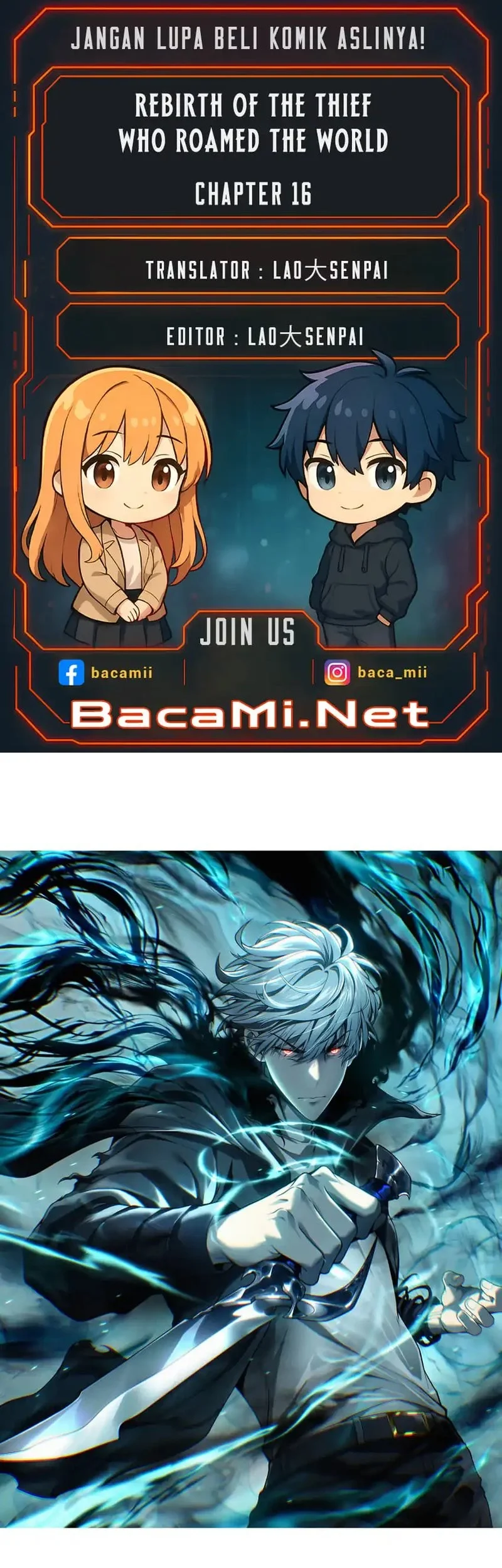 Komik Rebirth of the Thief Who Roamed the World Chapter 16 gambar 1