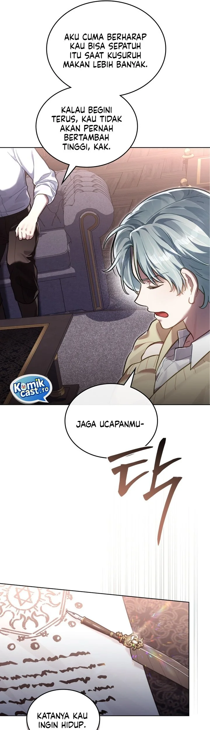 Reborn as the Enemy Prince Chapter 110 Gambar 45