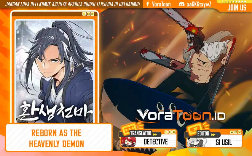 Komik Reborn as The Heavenly Demon Chapter 135 gambar 1
