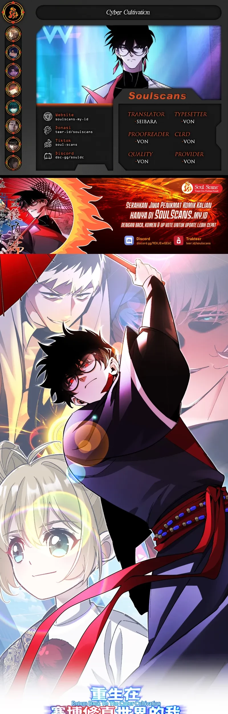 Baca Komik Reborn in a Cyber-Cultivation World: I Fight My Way to the Top Chapter 20 Gambar 1