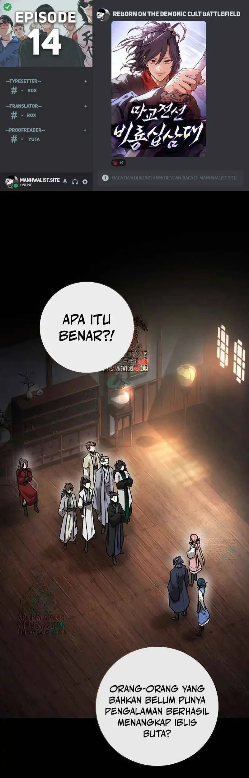 Komik Reborn on the Demonic Cult Battlefield Chapter 14 gambar 1