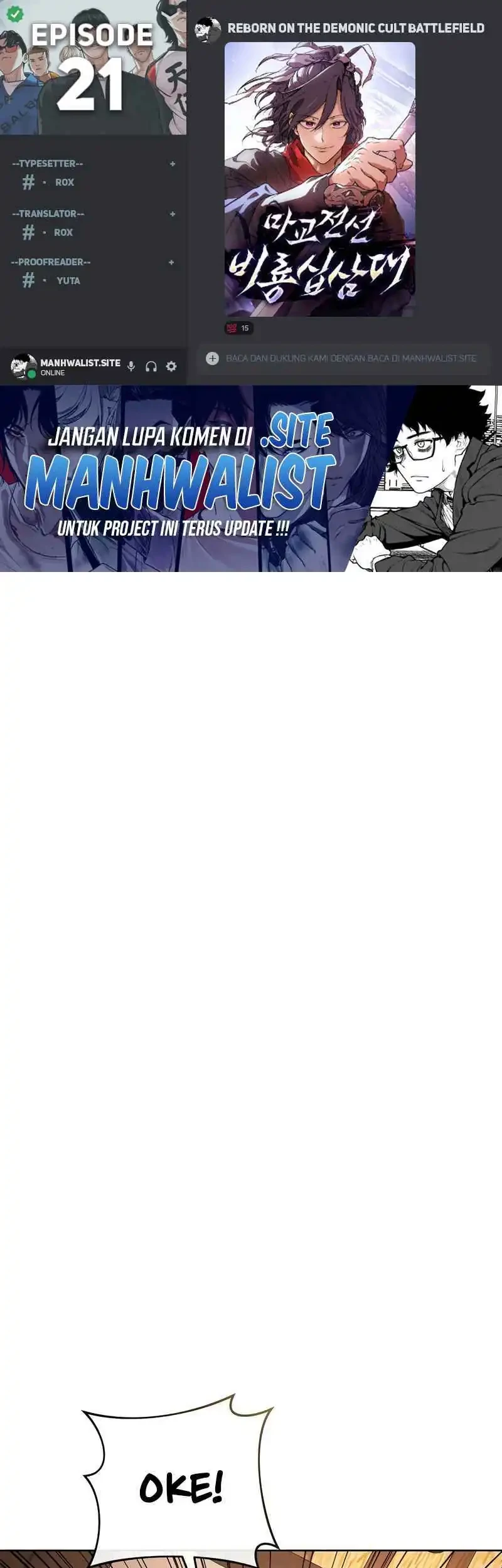 Komik Reborn on the Demonic Cult Battlefield Chapter 21 gambar 1