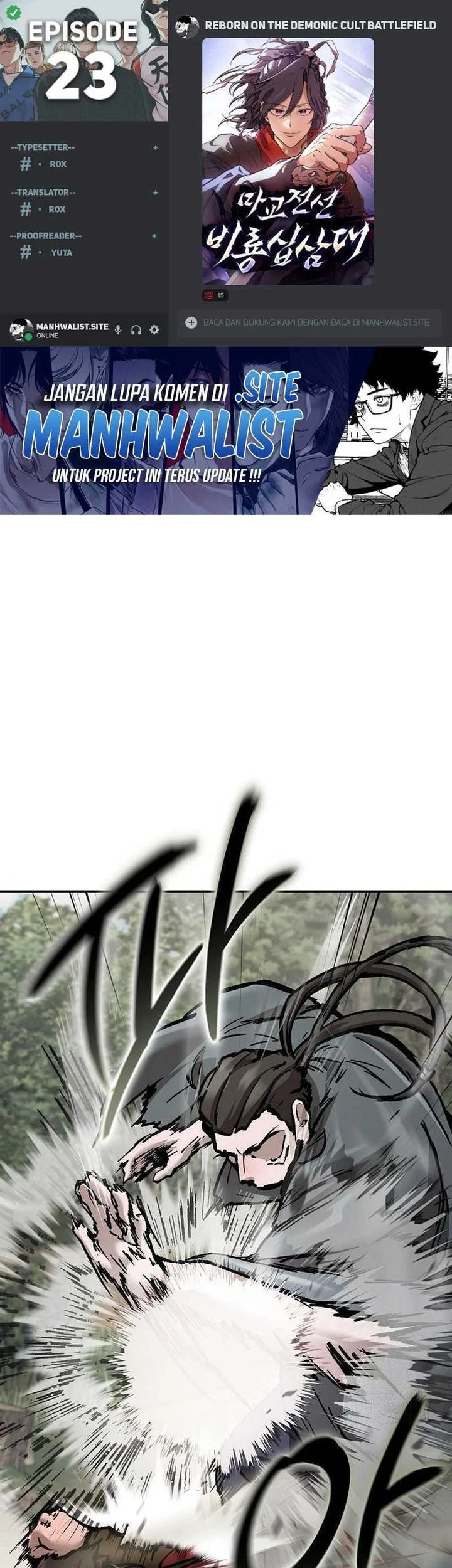 Komik Reborn on the Demonic Cult Battlefield Chapter 23 gambar 1