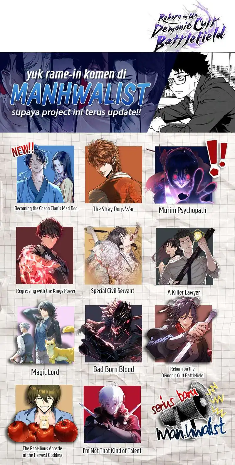 Reborn on the Demonic Cult Battlefield Chapter 28 Gambar 77