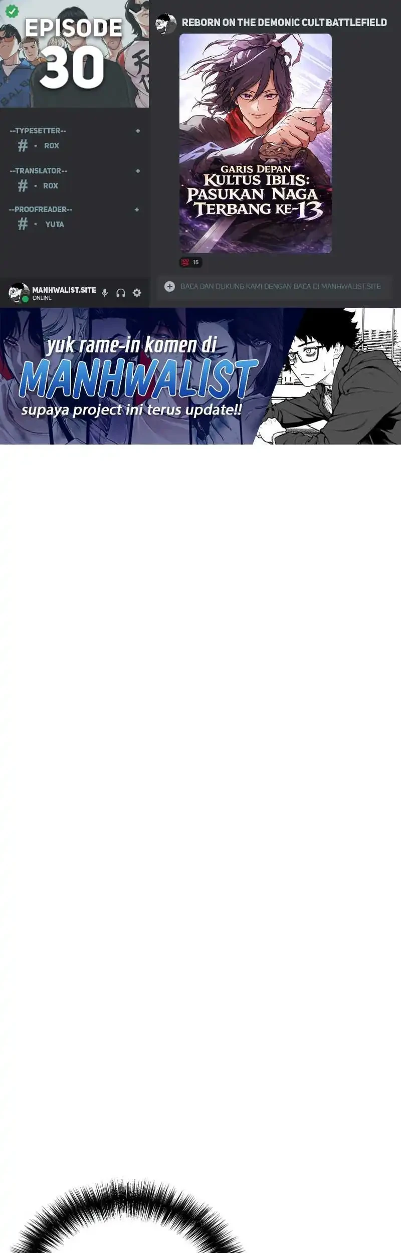 Komik Reborn on the Demonic Cult Battlefield Chapter 30 gambar 1