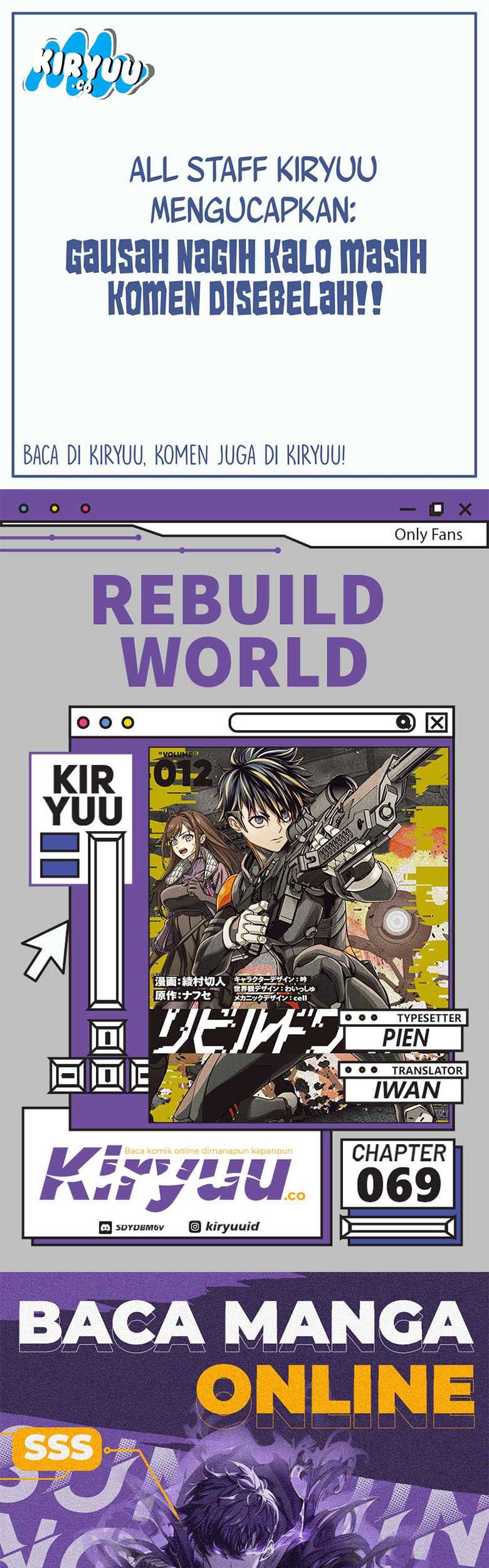 Baca Komik Rebuild World Chapter 69 Gambar 1