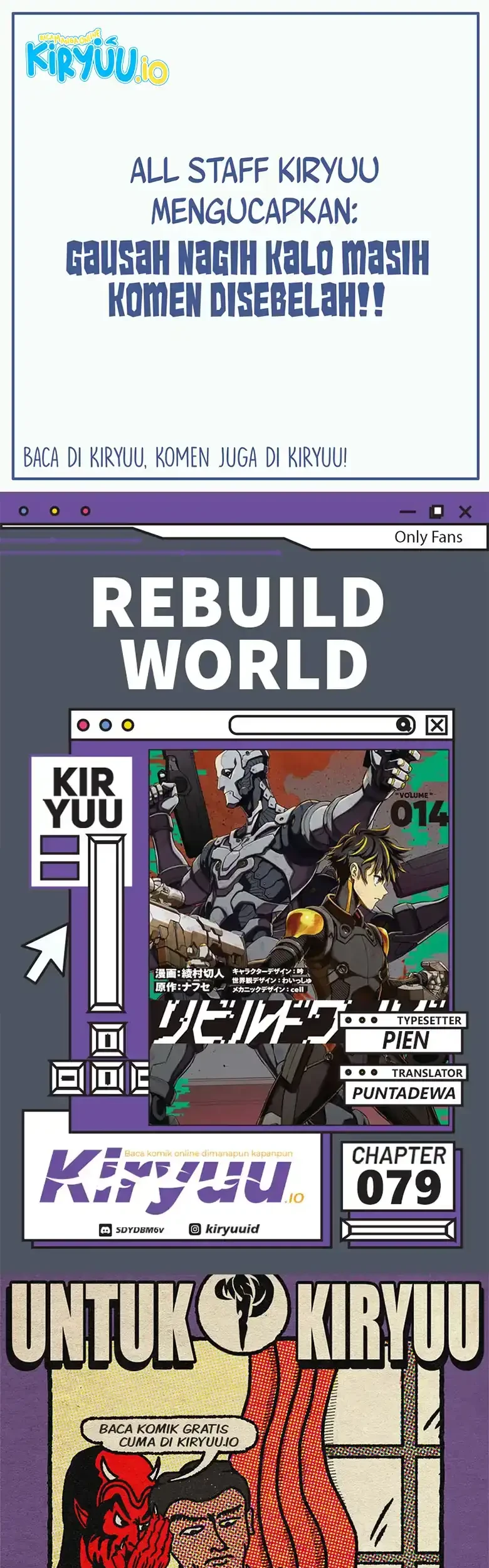 Komik Rebuild World Chapter 79 gambar 1