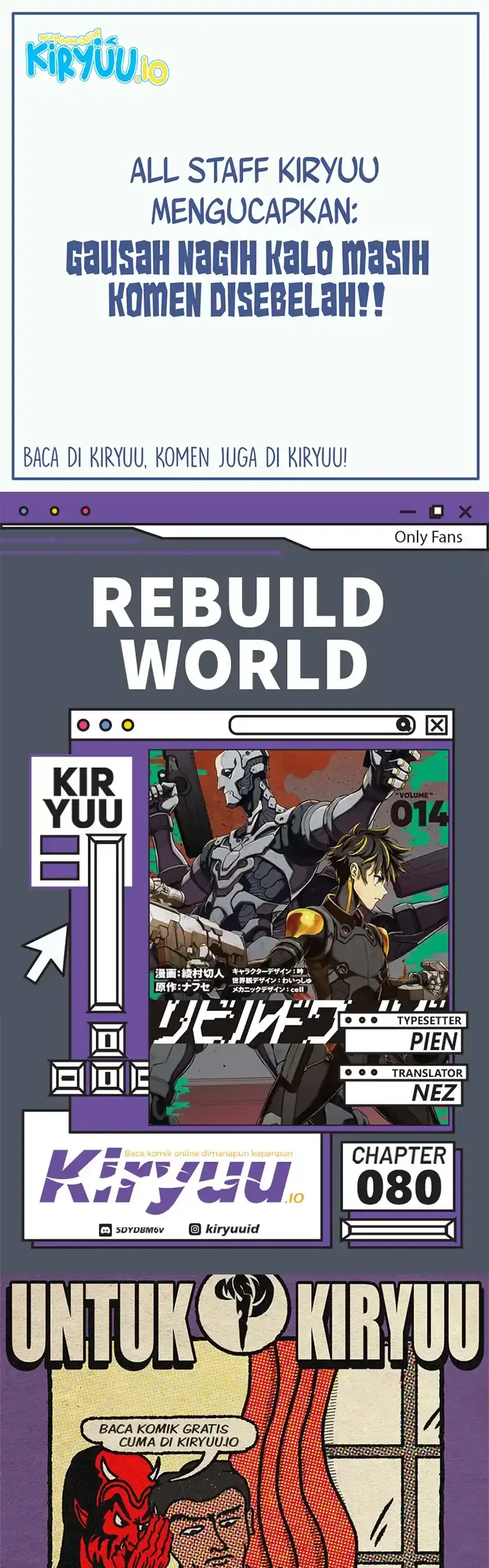 Komik Rebuild World Chapter 80 gambar 1