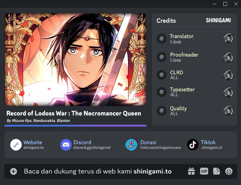 Komik Record of Lodoss War: The Necromancer Queen Chapter 2 gambar 1