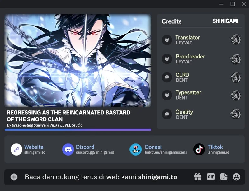 Komik Regressing As The Reincarnated Bastard Of The Sword Clan Chapter 108 gambar 1