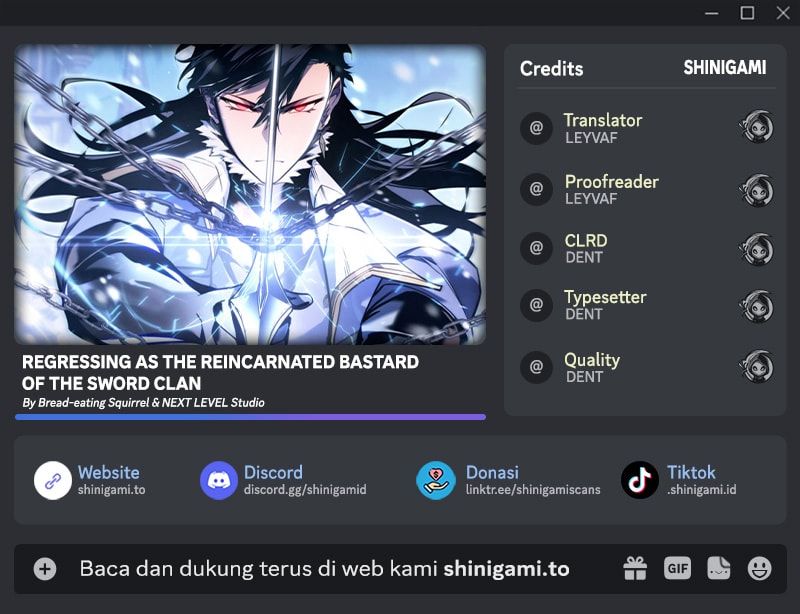 Baca Komik Regressing As The Reincarnated Bastard Of The Sword Clan Chapter 54 Gambar 1