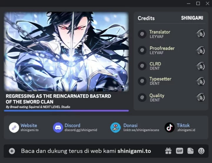 Baca Komik Regressing As The Reincarnated Bastard Of The Sword Clan Chapter 65 Gambar 1