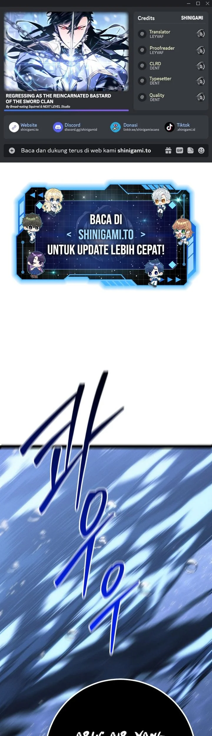 Komik Regressing As The Reincarnated Bastard Of The Sword Clan Chapter 73 gambar nomor 1