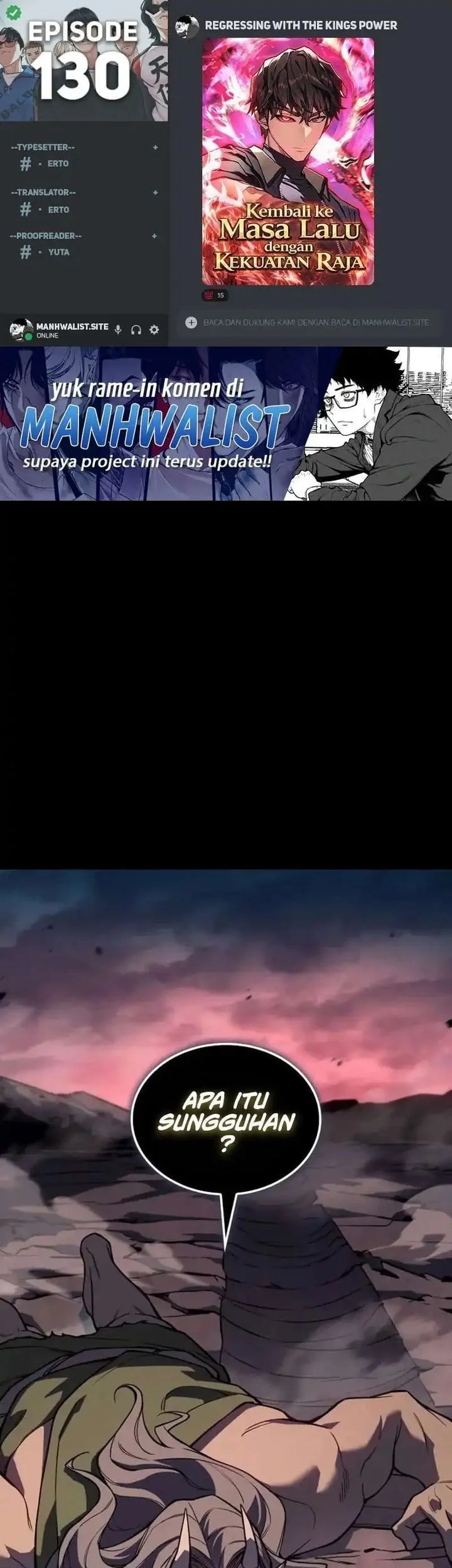 Komik Regressing With The King’s Power Chapter 130 gambar 1