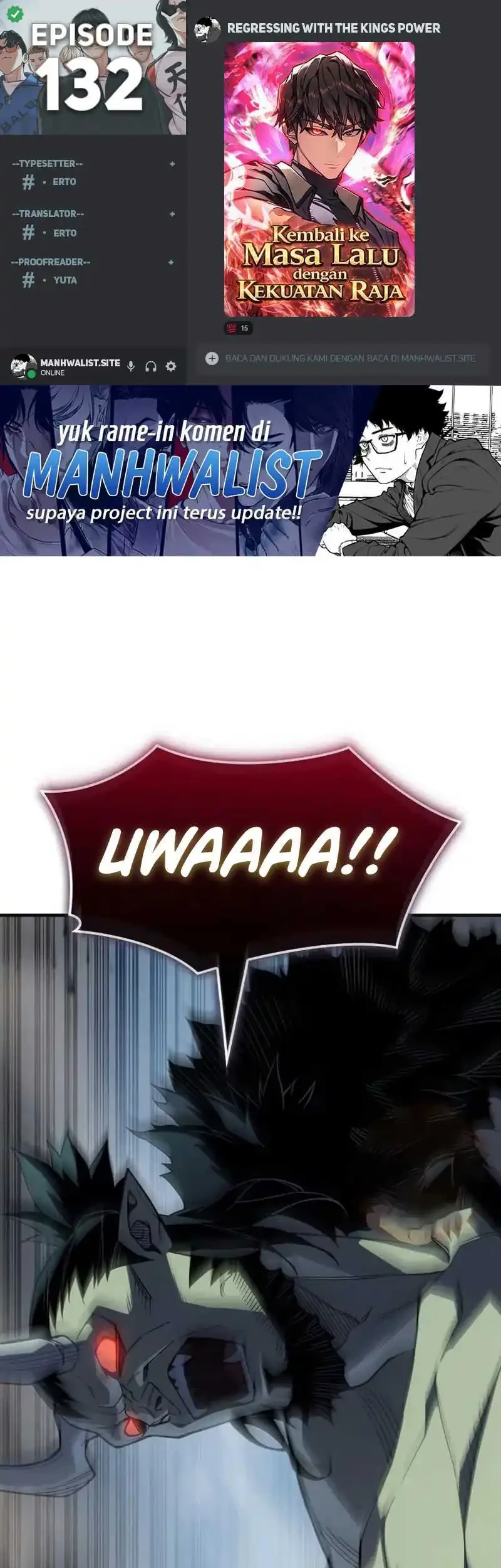 Komik Regressing With The King’s Power Chapter 132 gambar 1