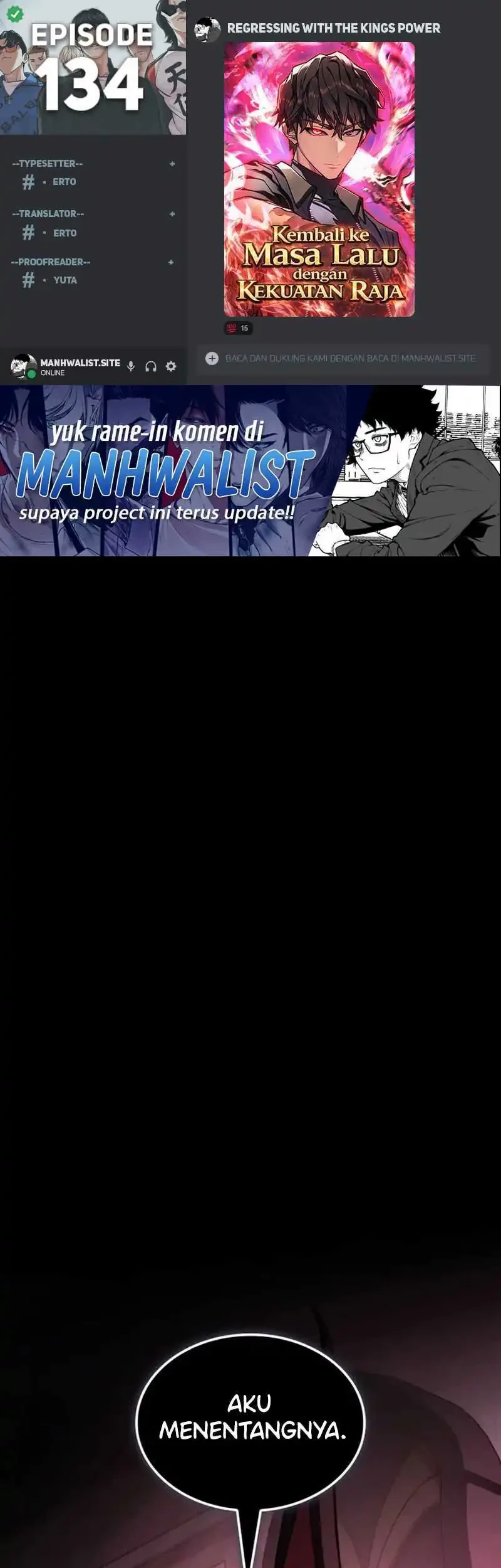 Komik Regressing With The King’s Power Chapter 134 gambar 1