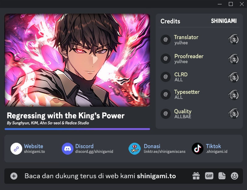 Baca Komik Regressing With The King’s Power Chapter 93 Gambar 1