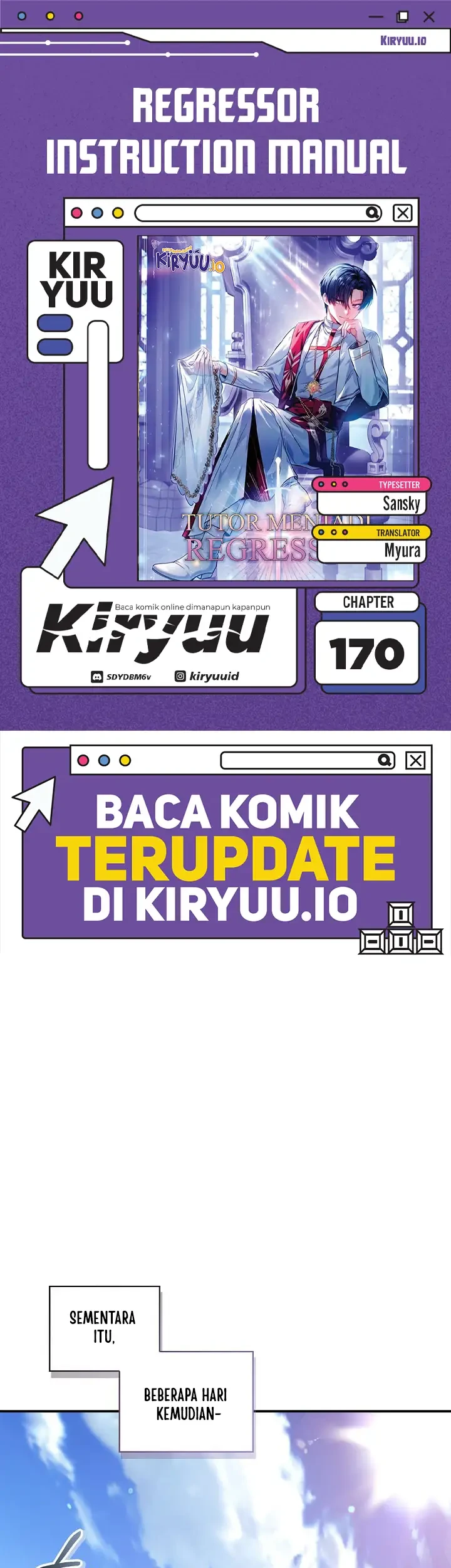 Komik Regressor Instruction Manual Chapter 170 gambar nomor 1