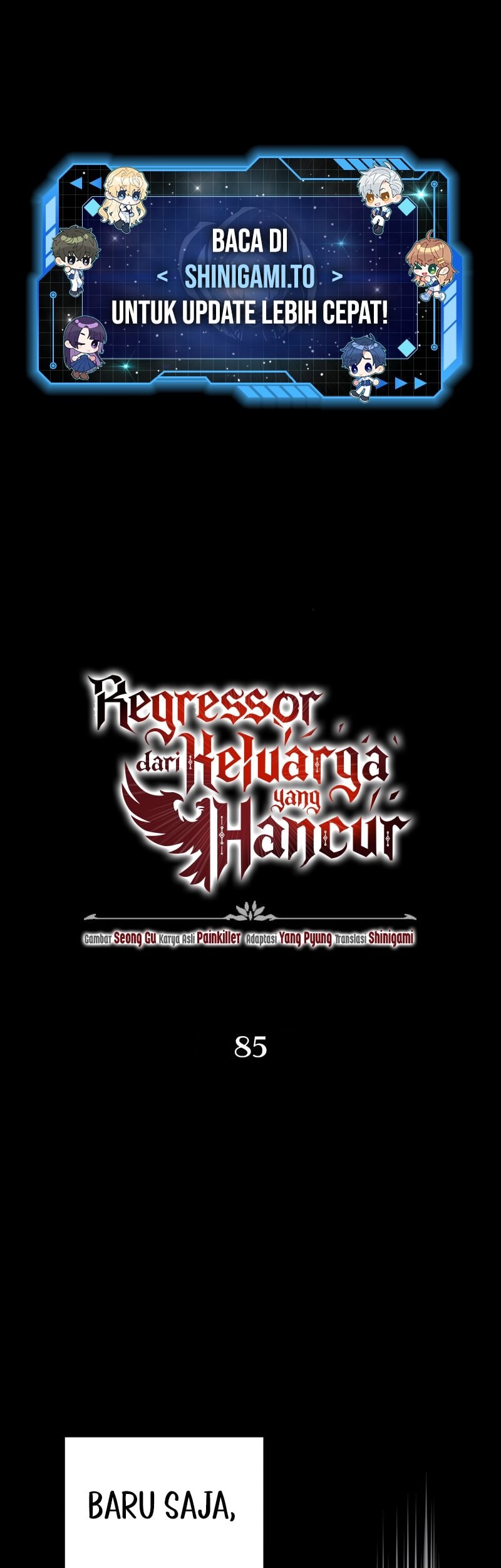 Baca Manhwa Regressor Of The Fallen Family Chapter 85 Gambar 2