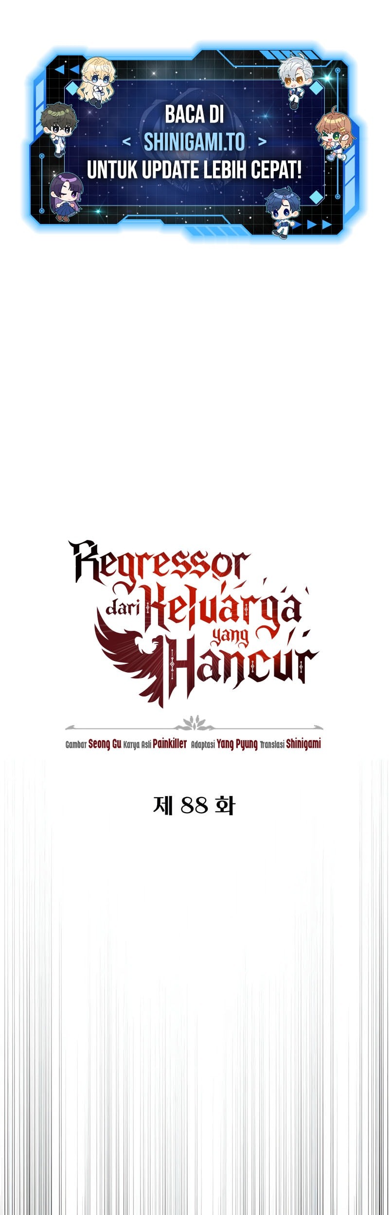 Baca Manhwa Regressor Of The Fallen Family Chapter 88 Gambar 2