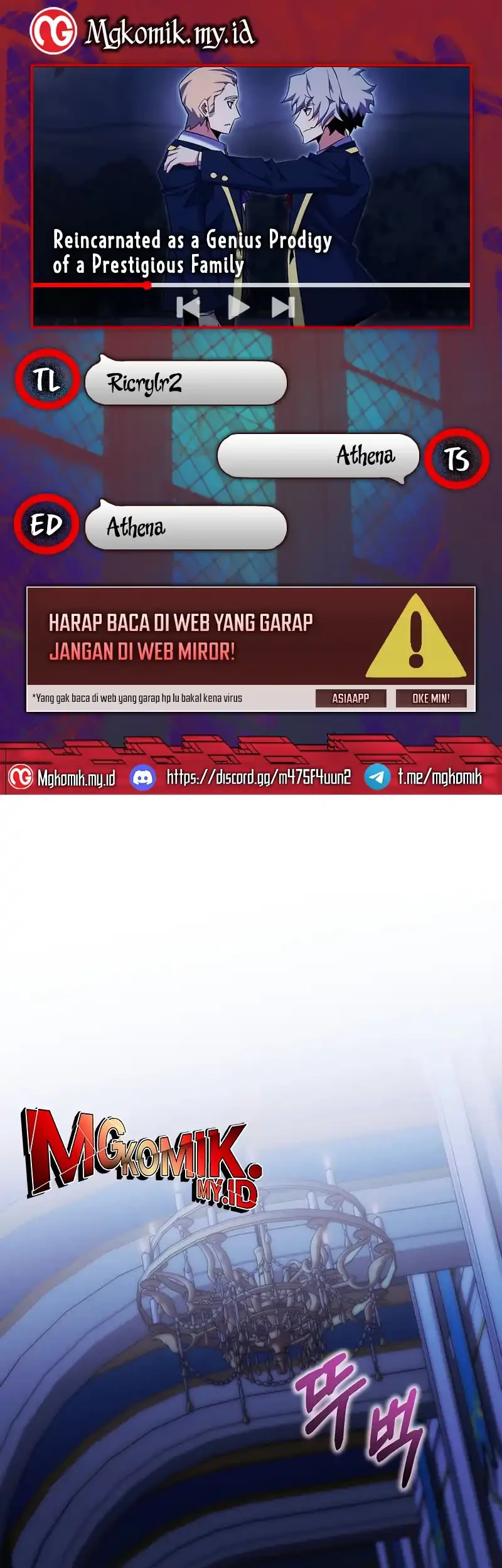 Komik Reincarnated as a Genius Prodigy of a Prestigious Family Chapter 79 gambar 1