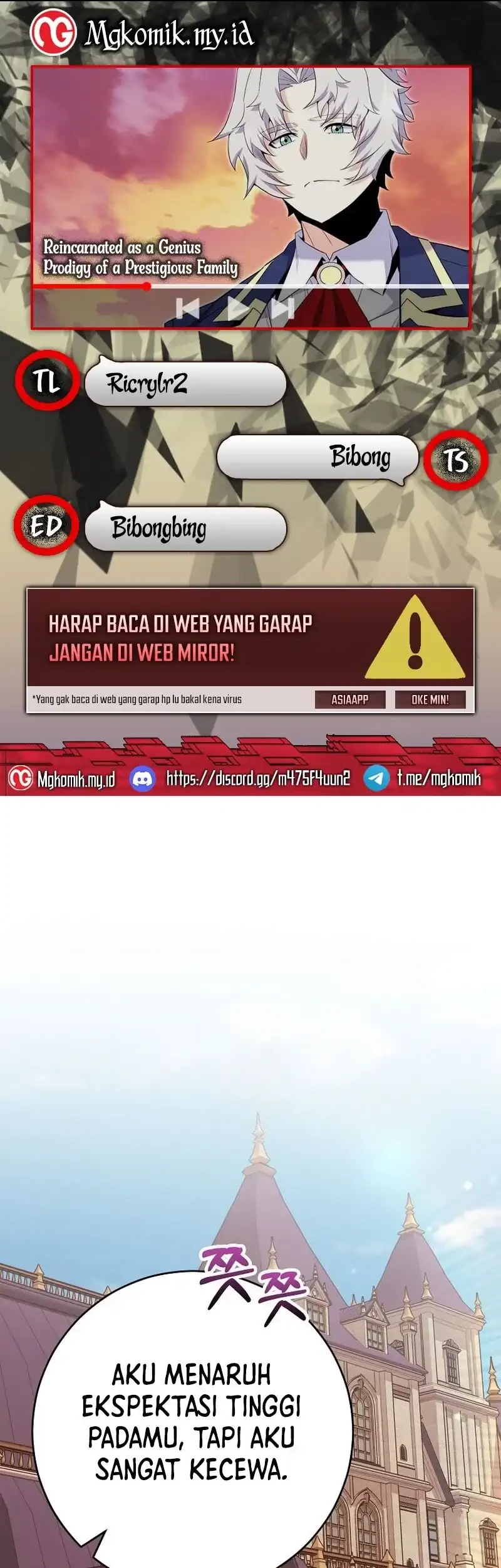 Komik Reincarnated as a Genius Prodigy of a Prestigious Family Chapter 80 gambar 1