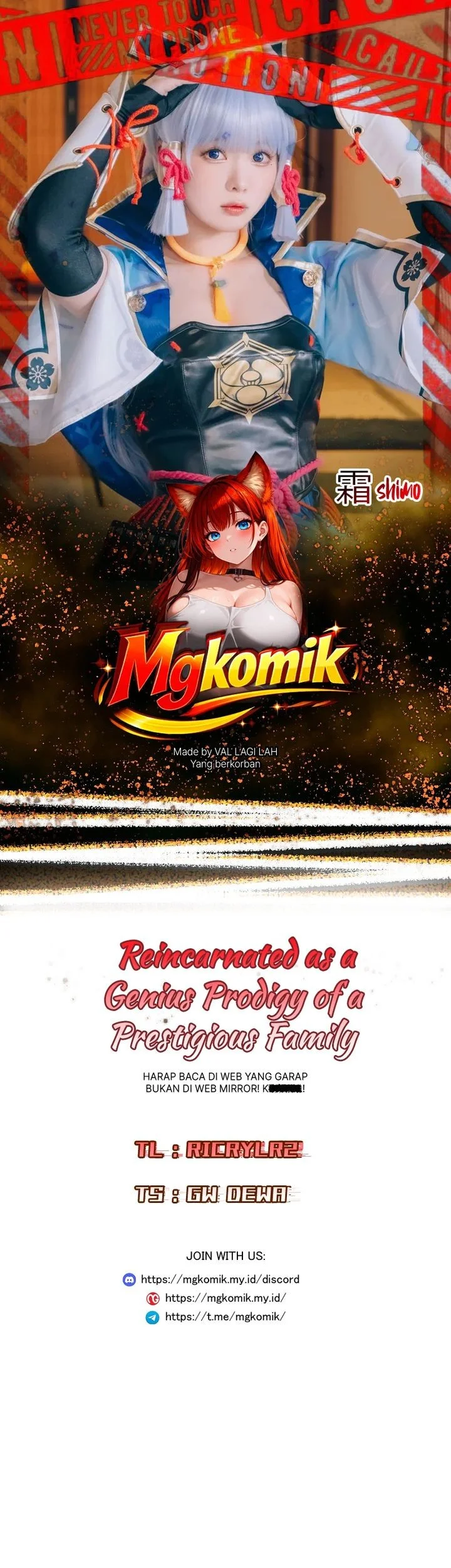 Komik Reincarnated as a Genius Prodigy of a Prestigious Family Chapter 86 gambar 1