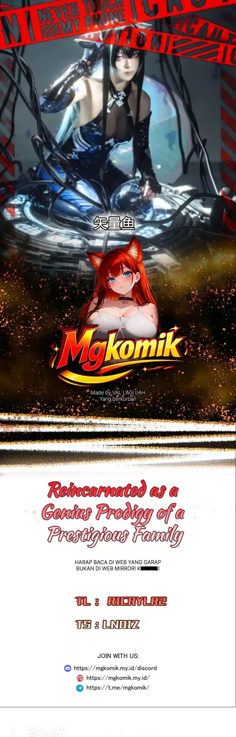 Komik Reincarnated as a Genius Prodigy of a Prestigious Family Chapter 89 gambar 1