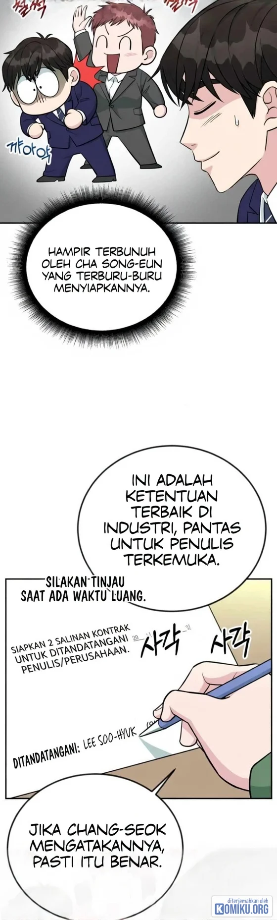 Reincarnated as a New Employee Chapter 54 Gambar 60