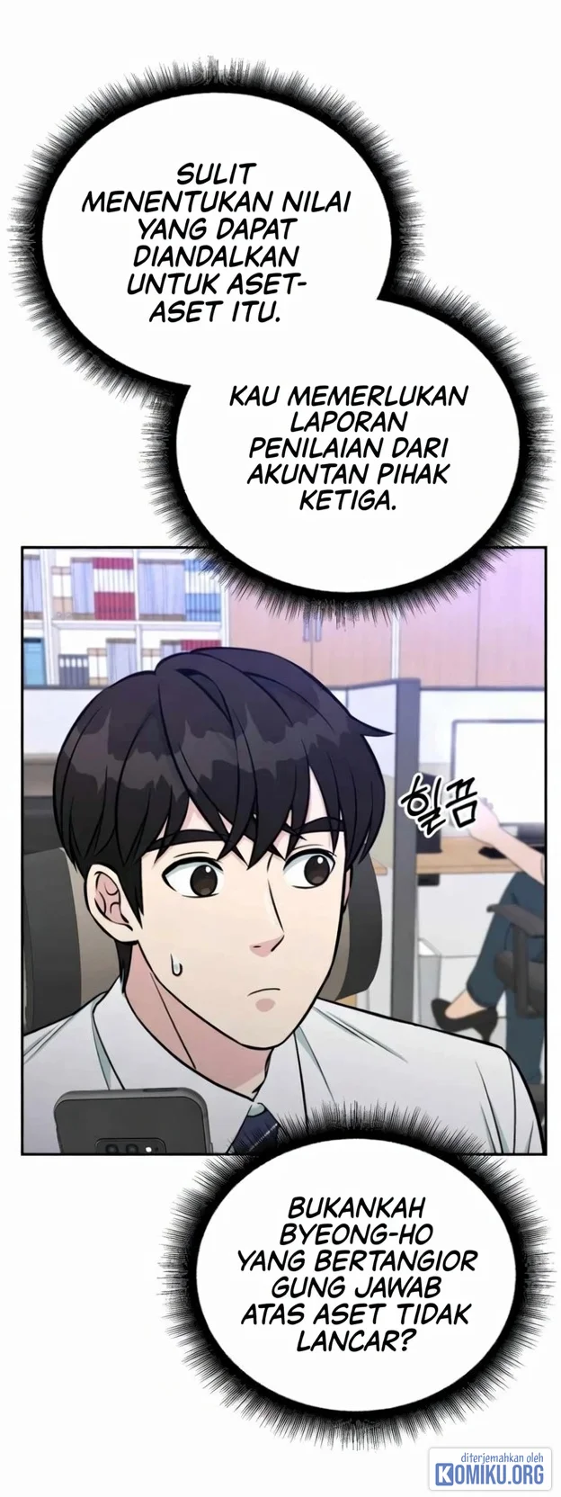 Reincarnated as a New Employee Chapter 58 Gambar 56