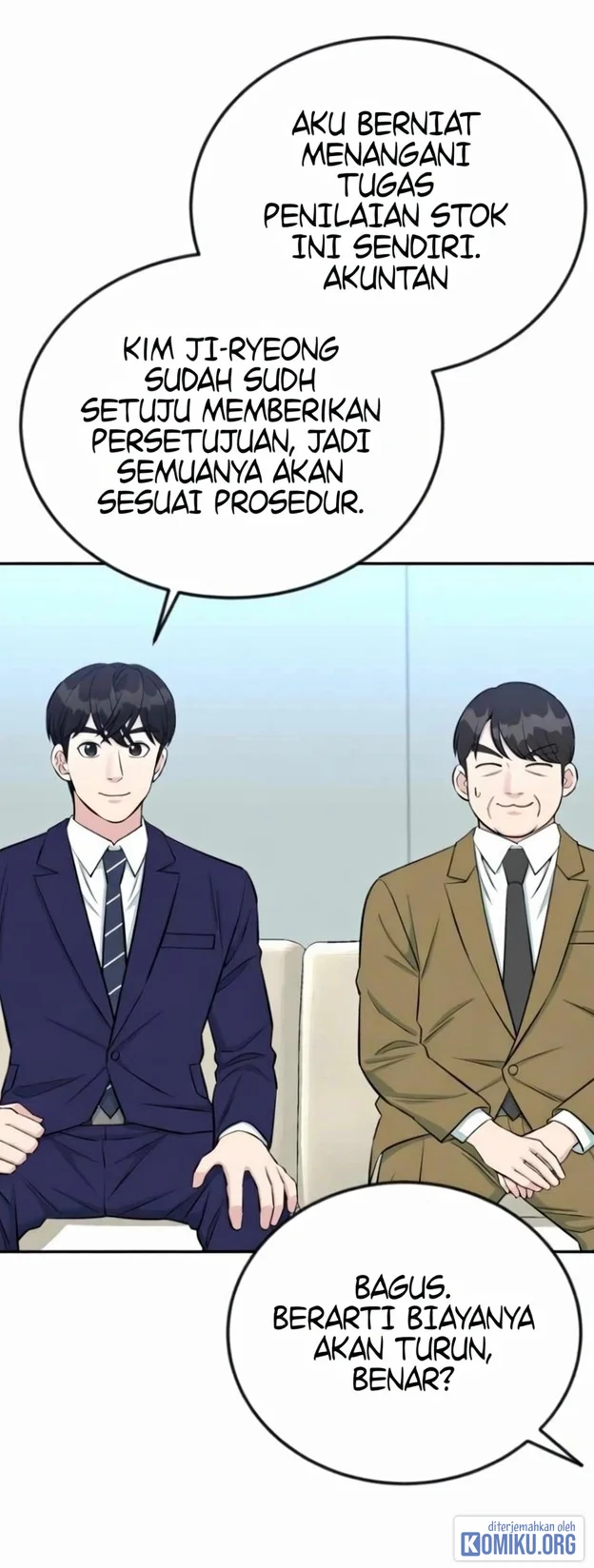 Reincarnated as a New Employee Chapter 59 Gambar 54