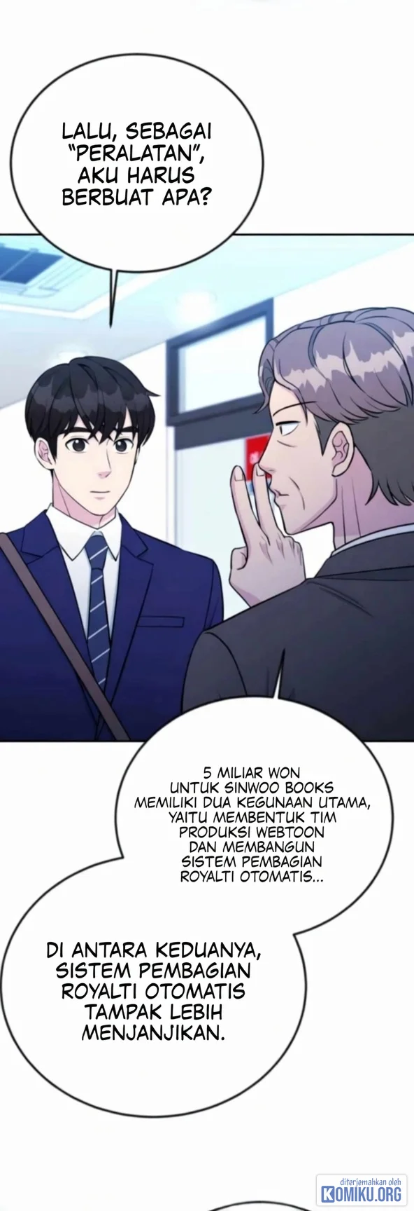 Reincarnated as a New Employee Chapter 61 Gambar 53